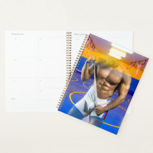 Agenda bulto muscular de hombre de SlipperyJoe's abdomina