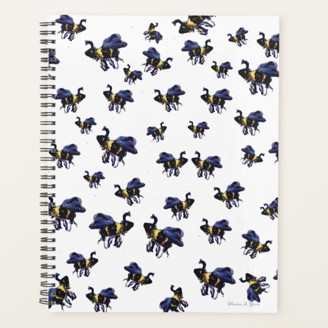 Agenda Bumble Bee Maureen Girard Wings Buzz Spring (Anverso)