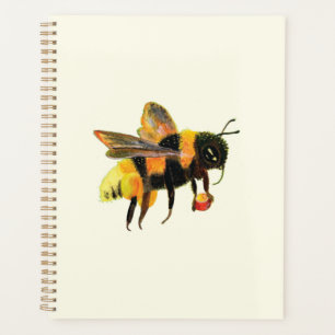 Agenda BumbleBee cargando polen - Amantes de las abejas
