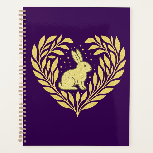 Agenda "Bunny and Boughs" Planner (Anverso)