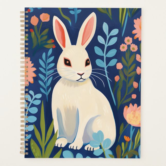 Agenda Bunny Floral (Anverso)