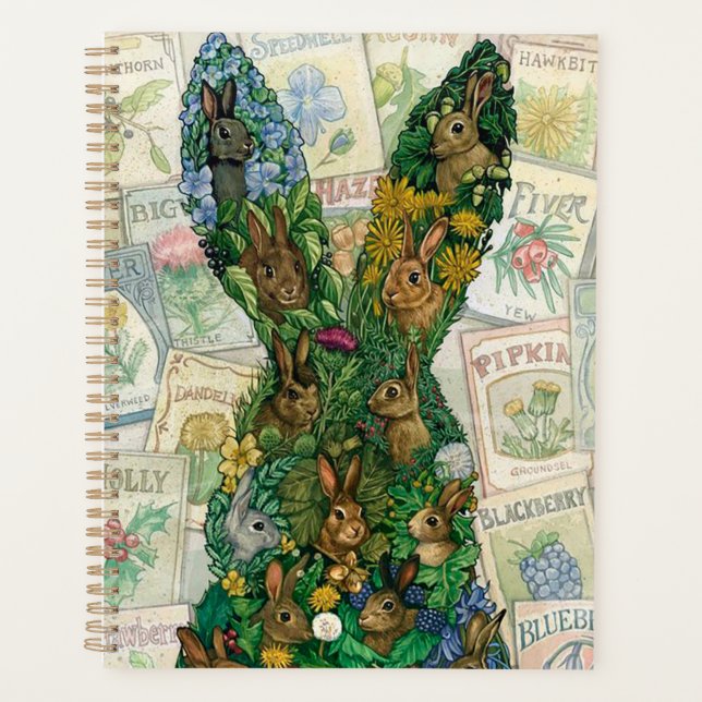 Agenda Bunny Garden (Anverso)