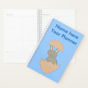 Agenda Bunny Hatching de Egg Weird Personalizado Planner
