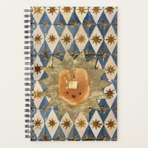 Agenda Bunny Pancake sobre el Starburst dorado