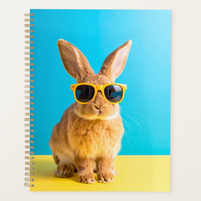 Agenda bunny with sunglasses (Anverso)