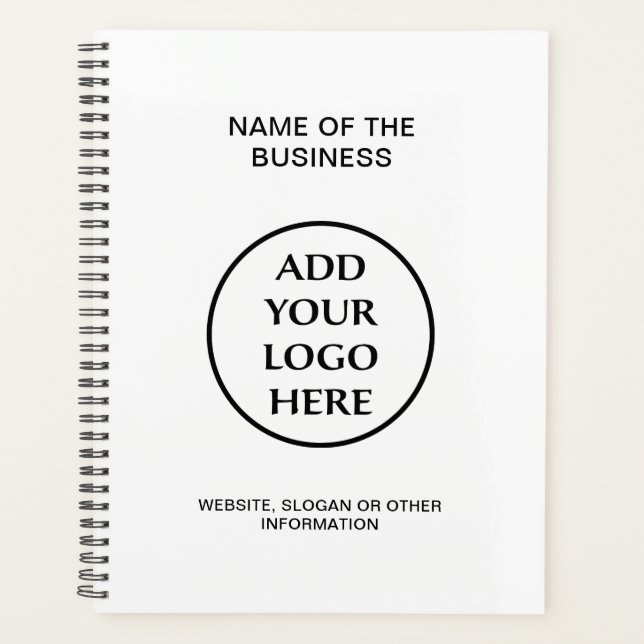 Agenda Business Company Corporate Professional Tu Logotip (Anverso)