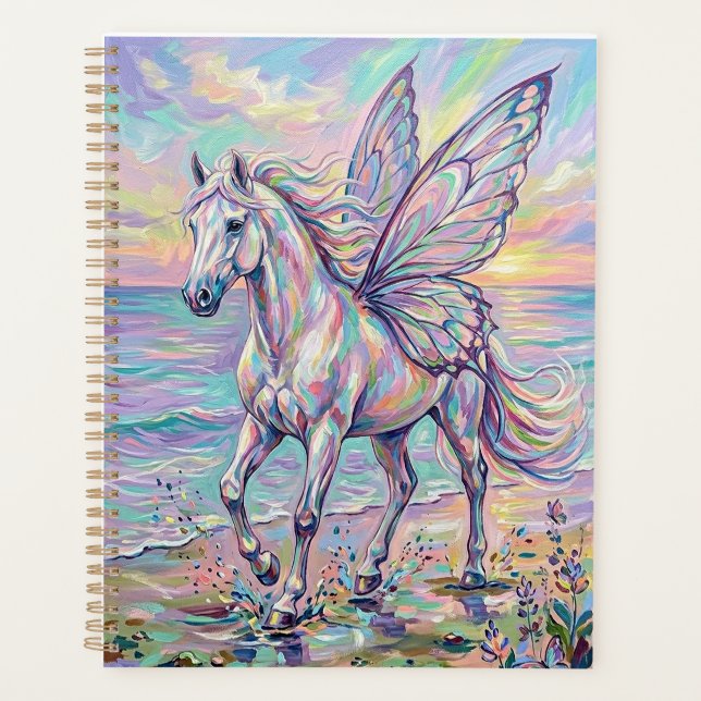 Agenda  butterfly horse (Anverso)