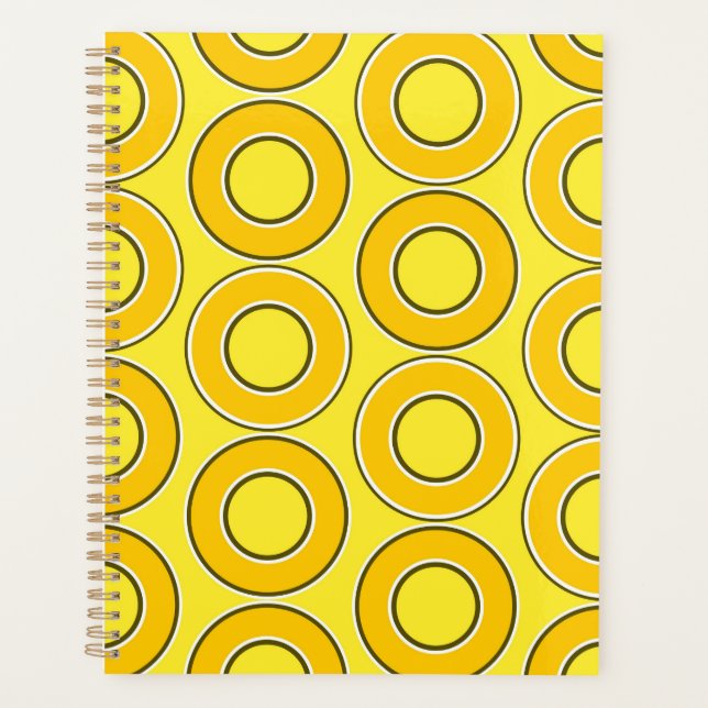 Agenda Butterscotch Retro Donuts (Anverso)