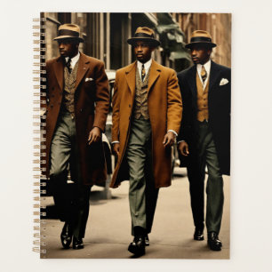 Agenda Caballeros sofisticados del Renacimiento de Harlem