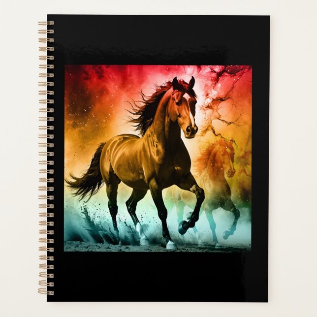 Agenda Caballo corriendo  (Anverso)