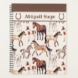 Agenda Caballo de Mares y Tonto Personalizados