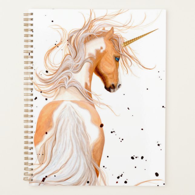 Agenda Caballo majestuoso de Bihrle 8.5 x 11" Planner (Anverso)