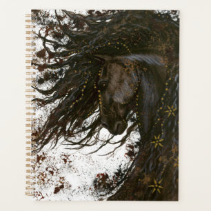 Agenda Caballo majestuoso de Bihrle 8.5 x 11" Planner