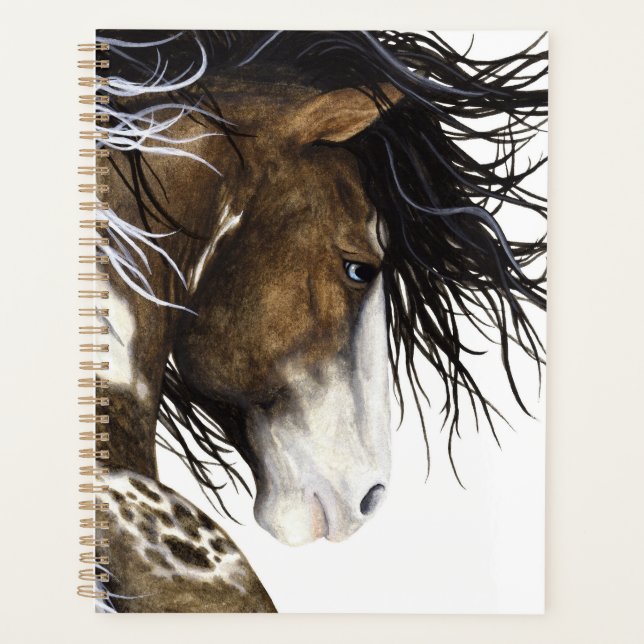 Agenda Caballo majestuoso por Bihrle Planner (Anverso)