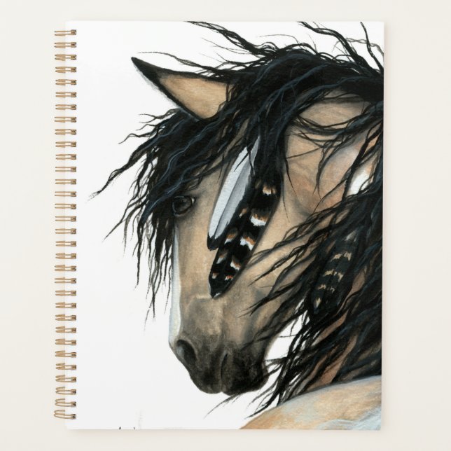 Agenda Caballo majestuoso por Bihrle Planner (Anverso)