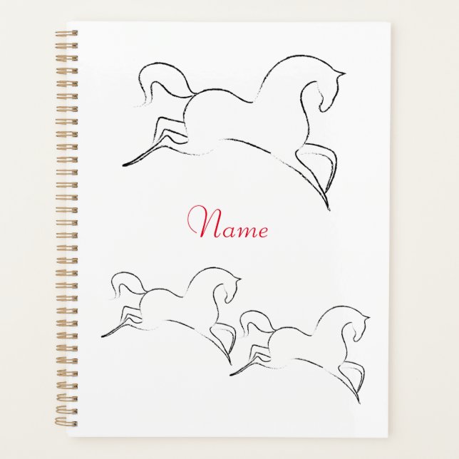Agenda Caballo salvaje Thunder_Cove (Anverso)