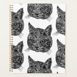 Agenda Cabeza de gato ornamental