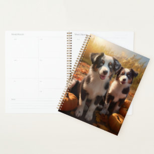 Agenda Cachorro Pastor Australiano Delicia de Otoño Calab