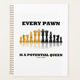 Agenda Cada Peón Es Un Potencial Ajedrez De Reina Diciend