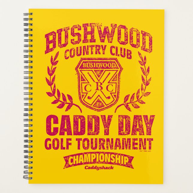 Agenda Caddyshack | Bushwood Country Club Caddy Day Golf  (Anverso)