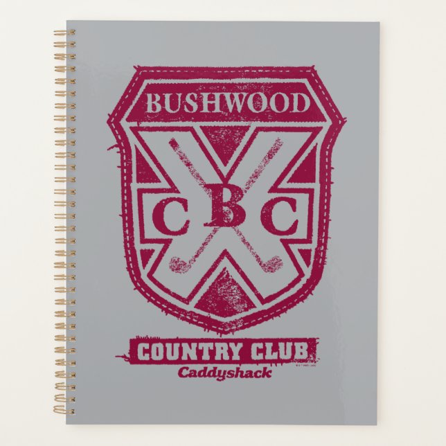 Agenda Caddyshack | Escudo del club de campo Bushwood (Anverso)