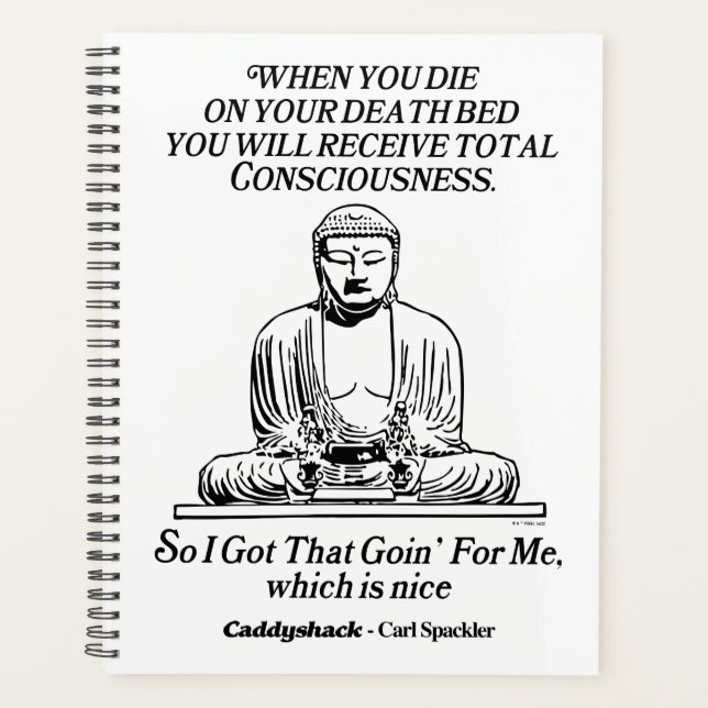 Agenda Caddyshack Tengo Que Ir Por Mí (Anverso)