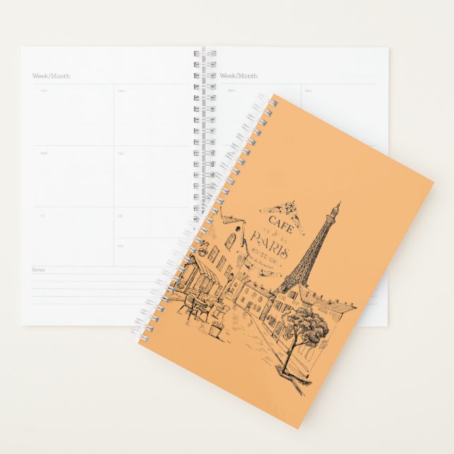 Agenda Cafe Paris Planner (Demostración)
