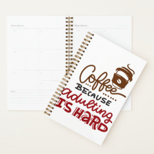 Agenda Café Porque Adultar Es Difícil