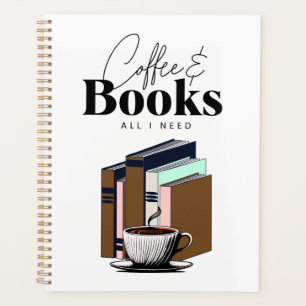 Agenda Café y libros es todo lo que necesito