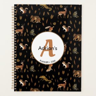 Agenda Caída de Animales Forestales Otoño Sale de la Escu