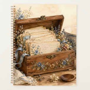 Agenda Caja de Recetas Antiguas Cocina de Campo