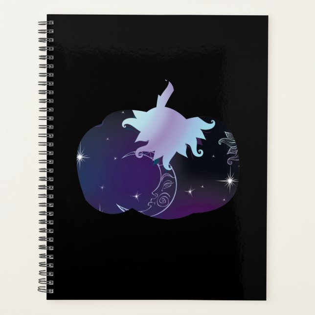 Agenda Calabaza azul oscuro (Anverso)