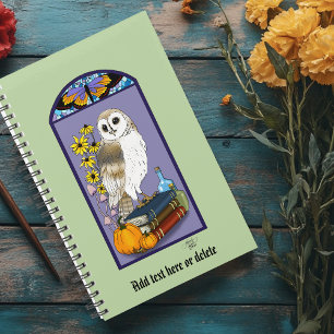 Agenda Calabazas de Búho de Granero Art Nouveau Libros An