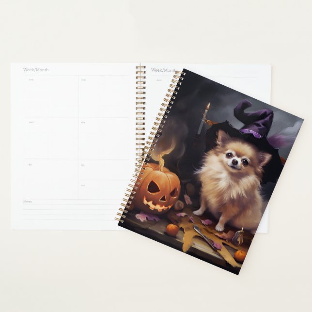 Agenda Calabazas de Pomerania Temen Halloween (Demostración)