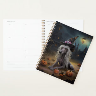 Agenda Calabazas espeluznantes de Halloween con Cresta Ch