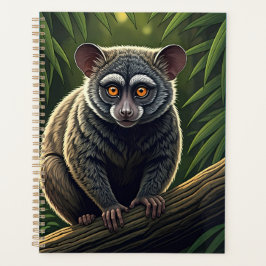 Agenda Cálago Posado en Rama de la Jungla