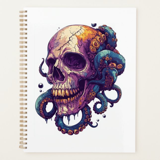Agenda Calavera de las profundidades (Anverso)