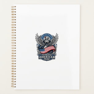 Agenda Calavera de serpiente patriótica híbrido de bestia