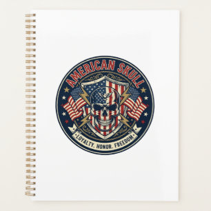Agenda Calavera Patriótica Americana Calavera Patriótica 