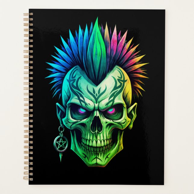 Agenda Calavera Tribal (Anverso)