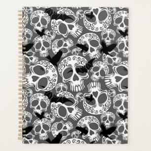Agenda Calaveras decorativas de Halloween