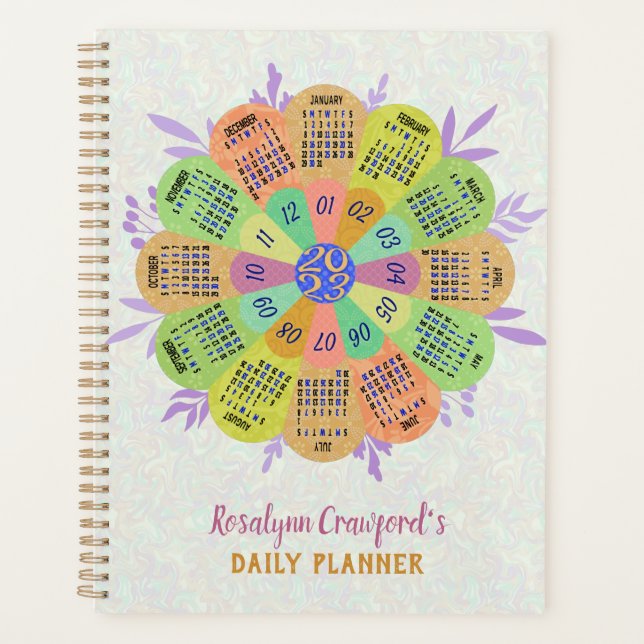 Agenda Calendario 2023 (Consulte Descripción de la versió (Anverso)