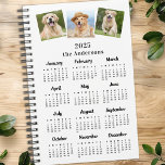 Agenda Calendario 2023 del Mascota Personalizado moderno<br><div class="desc">planificador del calendario de collage de fotos de los personalizados. ¡Mantenga todas sus citas con perros, ya sean sus visitas veterinarias, citas para jugar al cachorro, preparación de perros o entrenamiento todos organizados, cada mascota merece un planificador fotográfico mascota personalizado! Nuestro planificador de fotos de perros tiene 3 fotos para...</div>