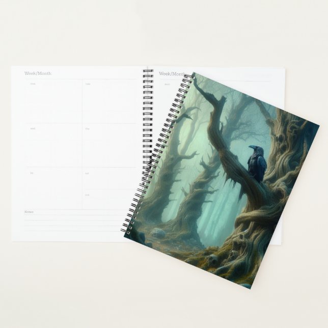 Agenda Calendario de bosque de filas (Demostración)