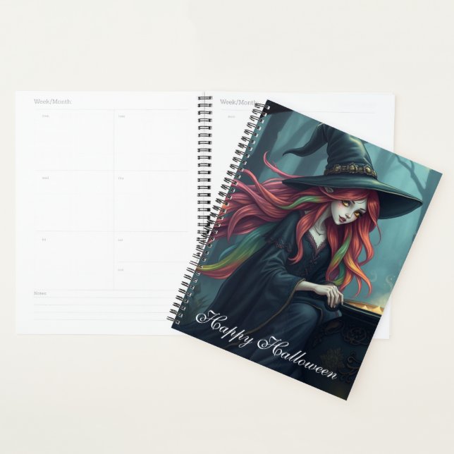 Agenda Calendario de Brujas de Halloween (Demostración)