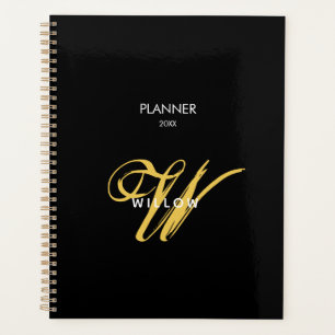 Agenda Calendario de escritura de cosecha de oro negro