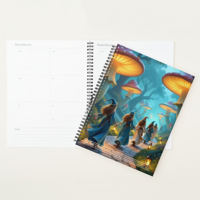 Agenda Calendario de hongos Elves (Demostración)