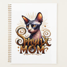 Calendario de la madre del gato Sphynx 2026