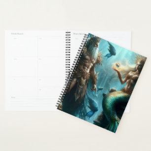 Agenda Calendario de Mermaid Poseidon