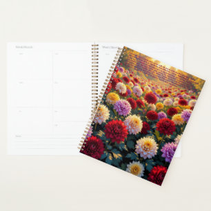 Agenda Calendario de Simbolismo de Crisantemo